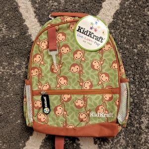 Kid Kraft small back pack - monkeys